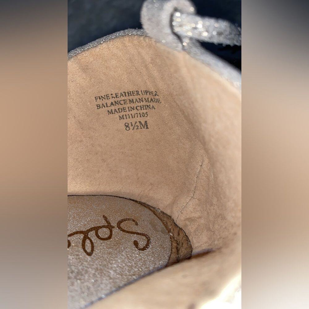 Splendid | Edna Metallic Leather Espadrilles - Picture 10 of 11